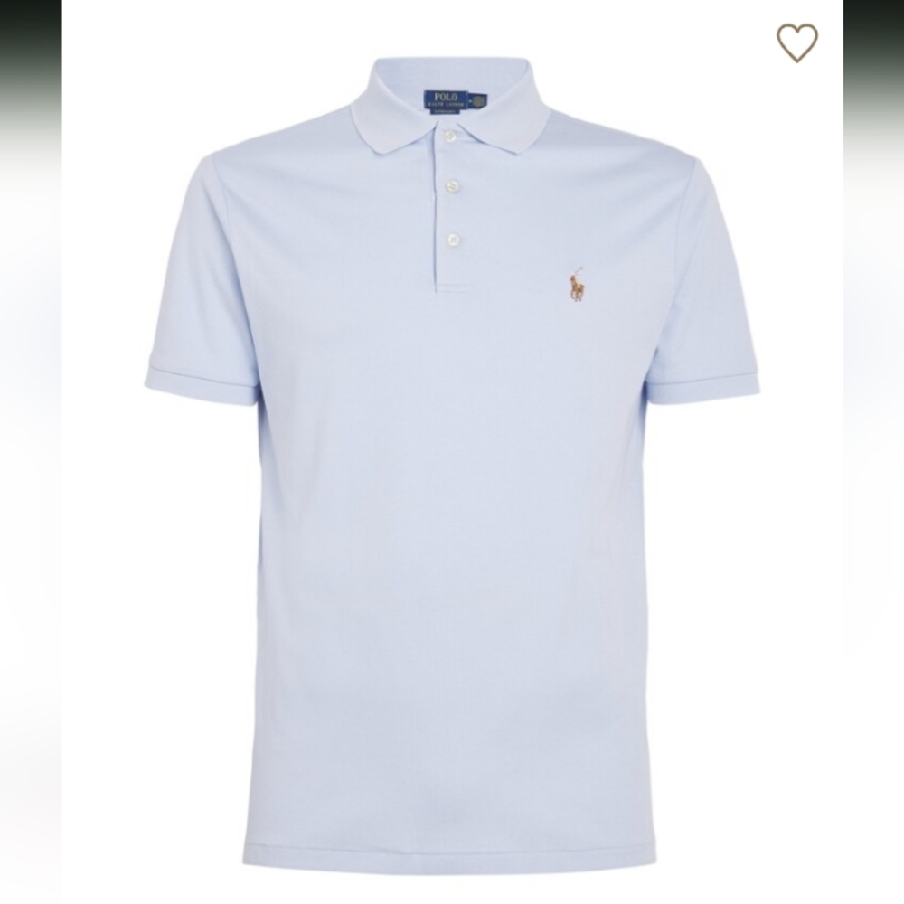 Polo by Ralph Lauren Men's Sky Blue Polo Shirt